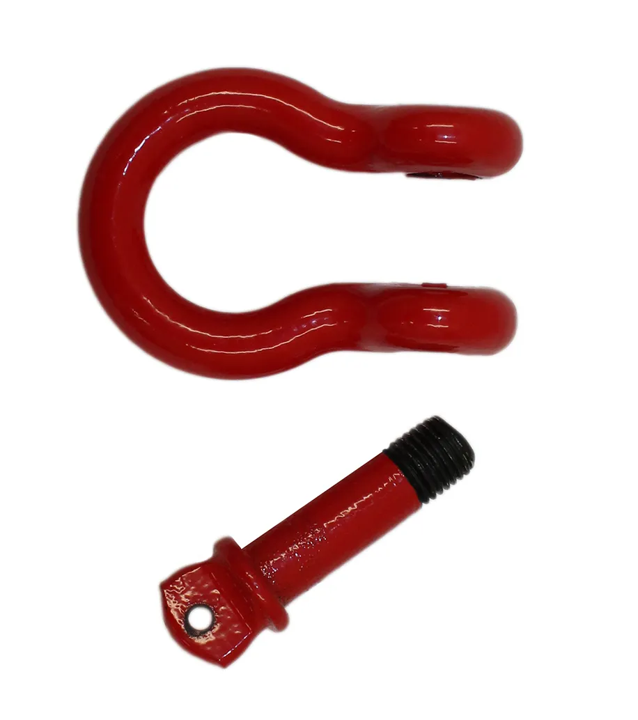 Fishbone Offroad FB21038 Red 3/4 in. D-Ring Set FB21038 product image