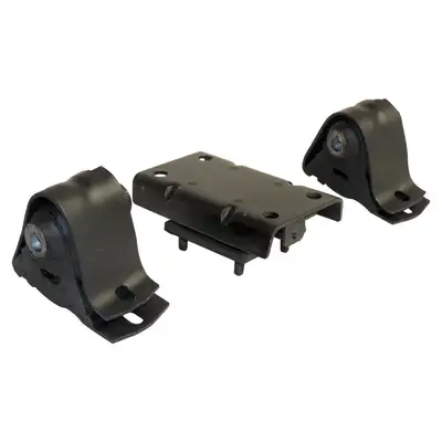 Crown Automotive Jeep Replacement 1997-2006 Wrangler TJ w/ 4.0L engine; Includes 2 engine mounts & 1 transmission mount