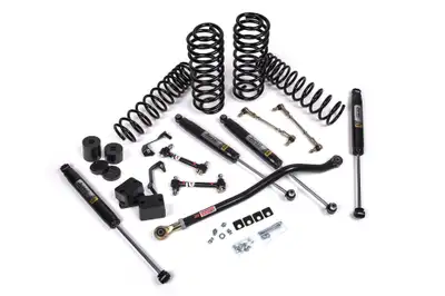 JKS 2018-2024 Jeep Wrangler JL J-Venture 2.5 Inch 4 Door w/Fox 2.5 Performance Elite Series Shocks Diesel JSPEC