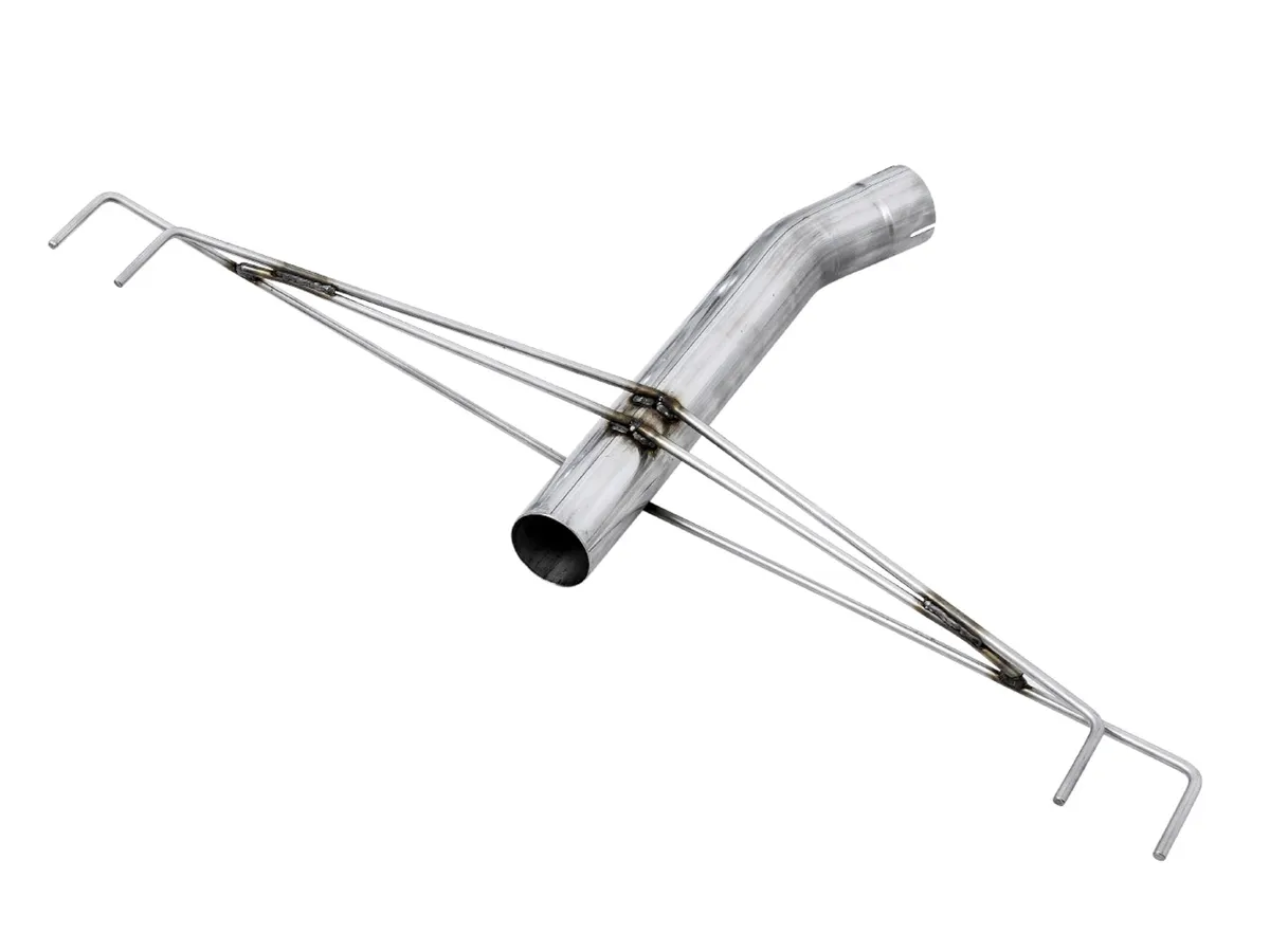 AWE Track Edition Exhaust for FK8 Civic Type R (includes Front Pipe) - Triple Chrome Silver Tips product image