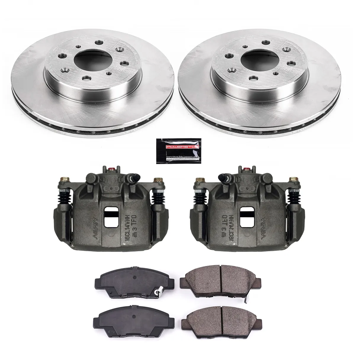Z17 Direct Replacement Kit: Rotors; Ceramic Pads; Calipers product image