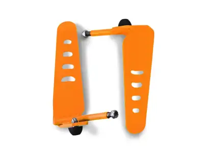 Steinjager Steinjäger Exterior Accessories Wrangler TJ 1997-2006 Foot Pegs Fluorescent Orange