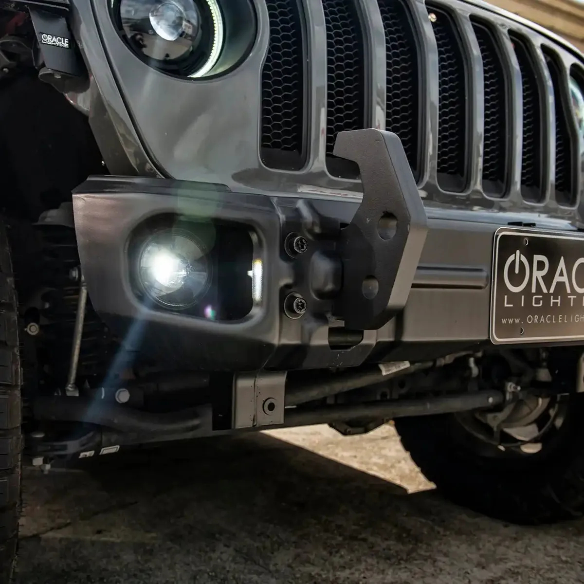 ORACLE Lighting 20W LED Fog Lights for Jeep Wrangler JK/JL & Gladiator JT | High Performance Plug-and-Play product image