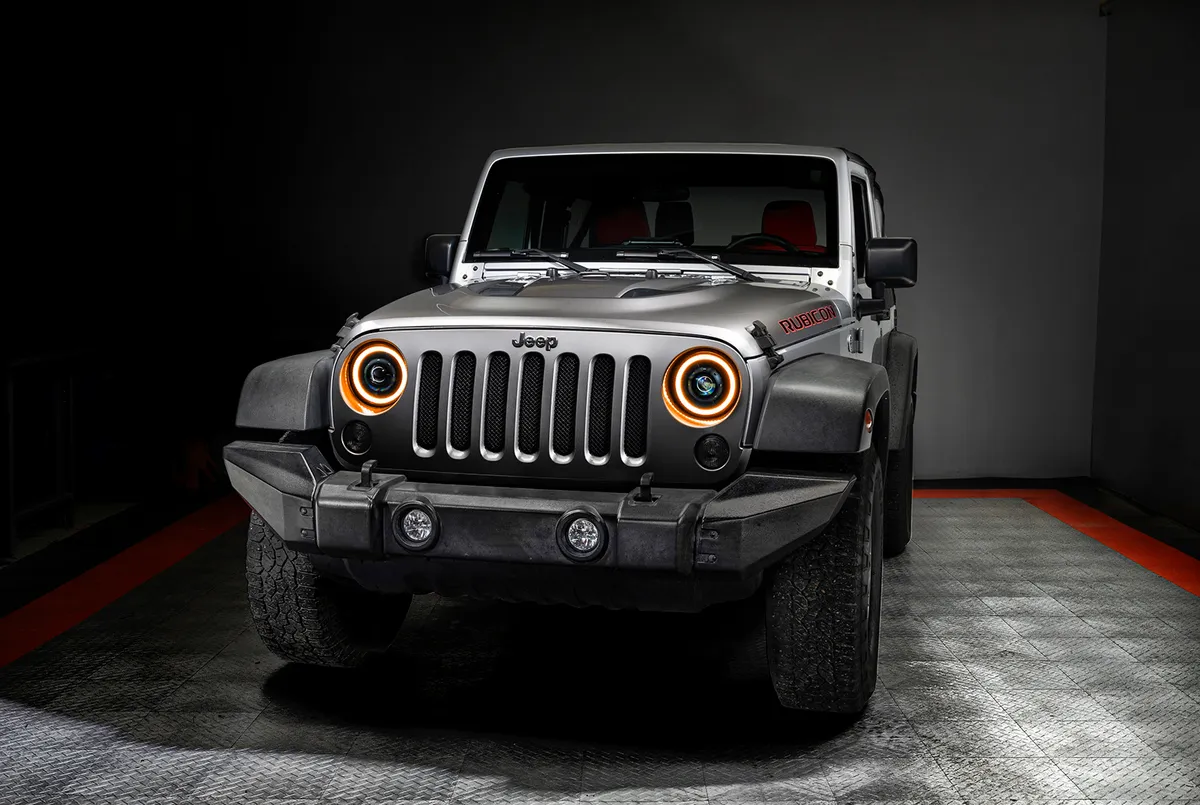 Oracle Oculus 7" Switchback Bi-LED Projector Headlights - Jeep JK product image