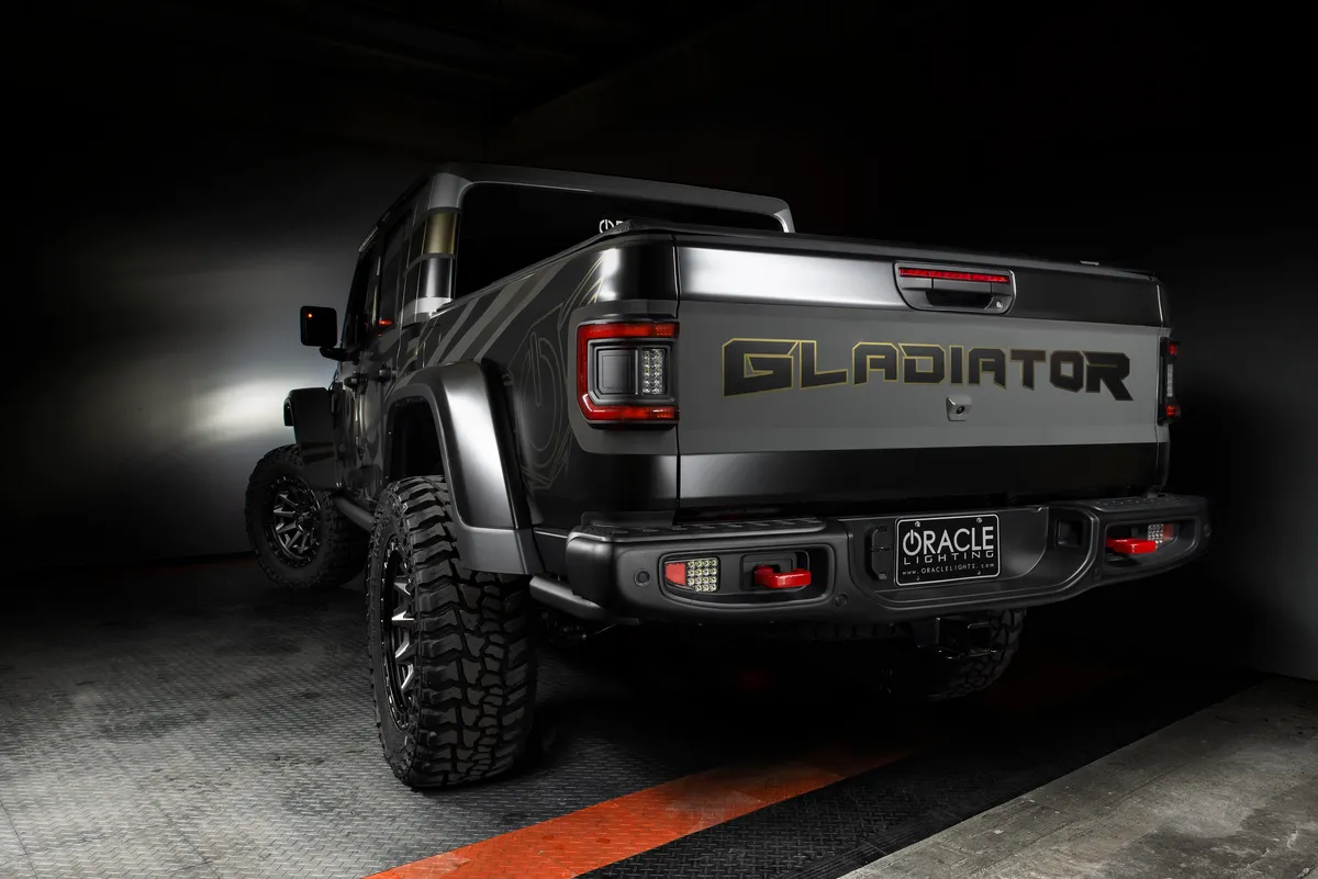 V2 | Flush Mount LED Tail Lights for Jeep Gladiator JT | Low-Profile | Plug-and-Play product image