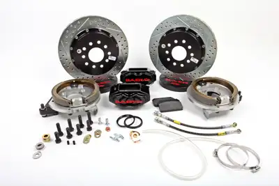 Baer Brake Systems Brake System 13 Inch Rear SS4+ w/Park Brake Black 64-72 GM A Body BAER Brakes