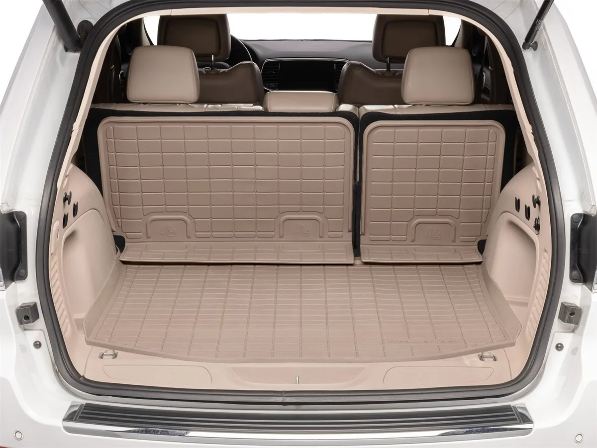 SeatBack Cargo Liner HP; Tan; Behind 2nd Row Seating; product image