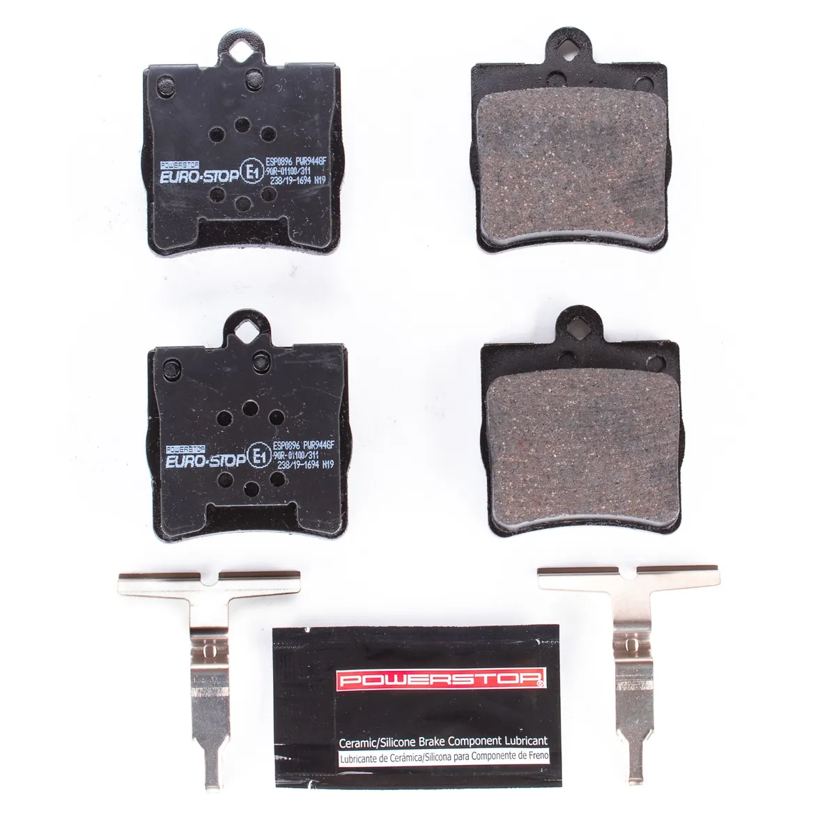 EuroStop ECE-R90 Certified Brake Pad Set product image