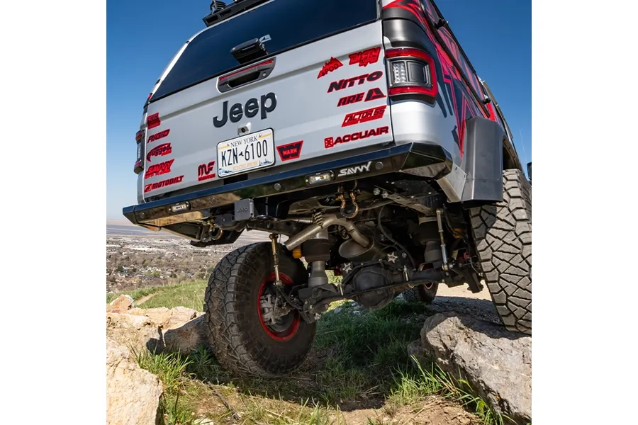 20c Gladiator Legacy Rear High Clearance Bumper Kit Raw product image