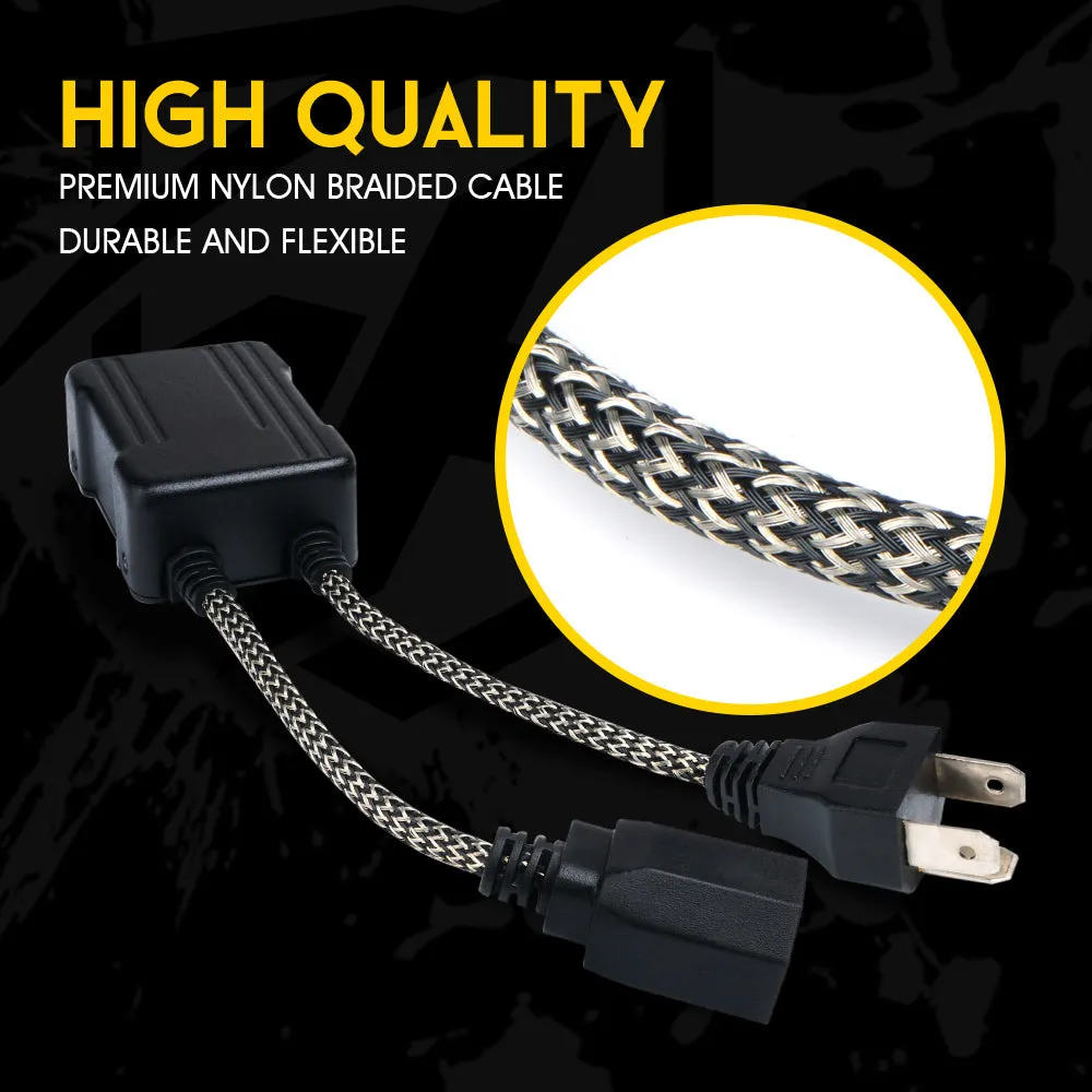 Xprite Reflex Series LED Headlight Canbus Anti-Flicker Resistor Decoder for H4 (1 Pair) product image
