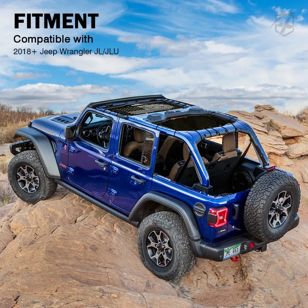 Jeep Bikini Mesh Sunshade Top for Wrangler JLU product image