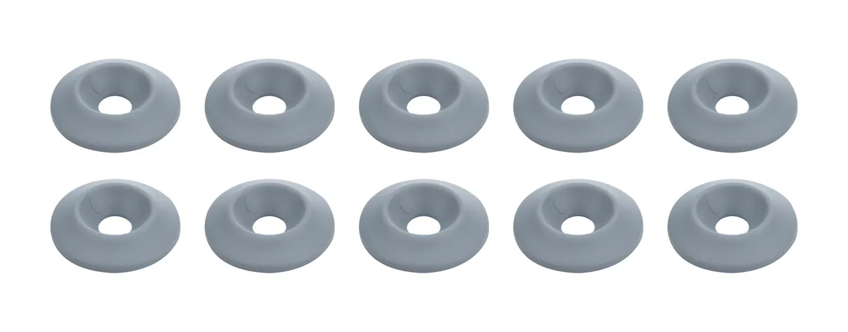 Allstar Performance Countersunk Washer Silver 10pk