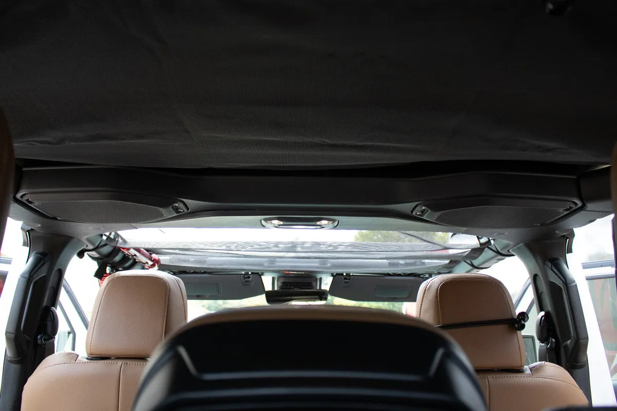 Fishbone Offroad Full Sun Shade for 2018 & Up Jeep Wrangler Unlimited JLU FB51334 product image