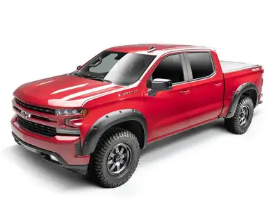 Bushwacker 1720 Colorado 5ft Bed Fender Flares Forge Style 4pc Textured
