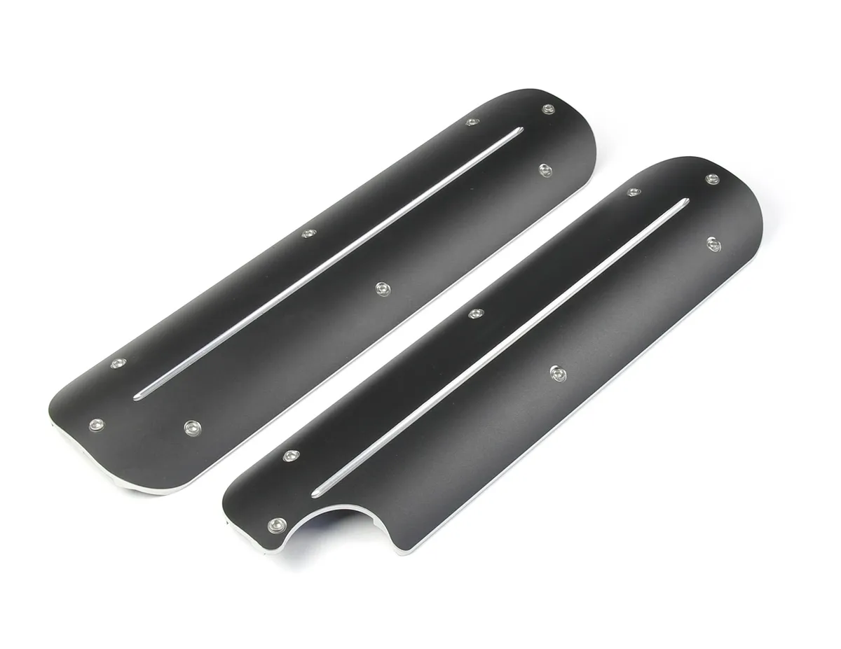 Coil Cover; 6063-t6 Aluminum; Black Finish; w/Oil Fill Cut Out On Passenger Side; For LS Crate Engines; Except LS9; product image
