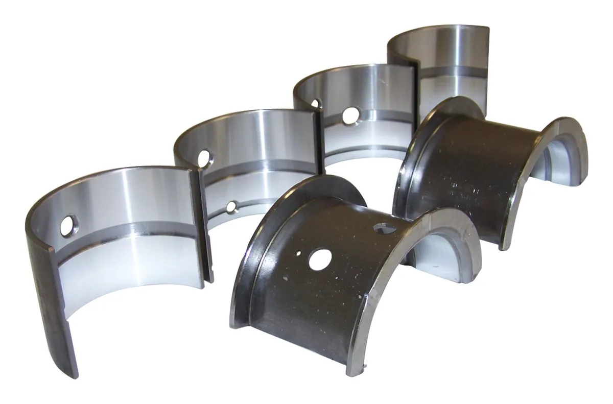 Crankshaft Main Bearing Set 1941-1945 MB w/ 4-134 L-Head Engine;1945-1949 CJ-2A w/ 4-134 L-Head Engine;1948-1953 CJ-3A w/ 4-134 L-Head Engine;1953-1968 CJ-3B w/ 4-134 F-Head Engine;1955-1971 CJ-5, CJ-6 w/ 4-134 F-Head Engine;1950-1952 M38 w/ 4-134 L- product image