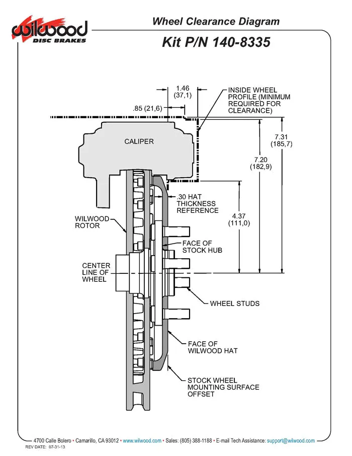 2000 - 2006 Scion, Toyota Forged Superlite 4 Big Brake Front Brake Kit (Hat) - 140-8335 product image