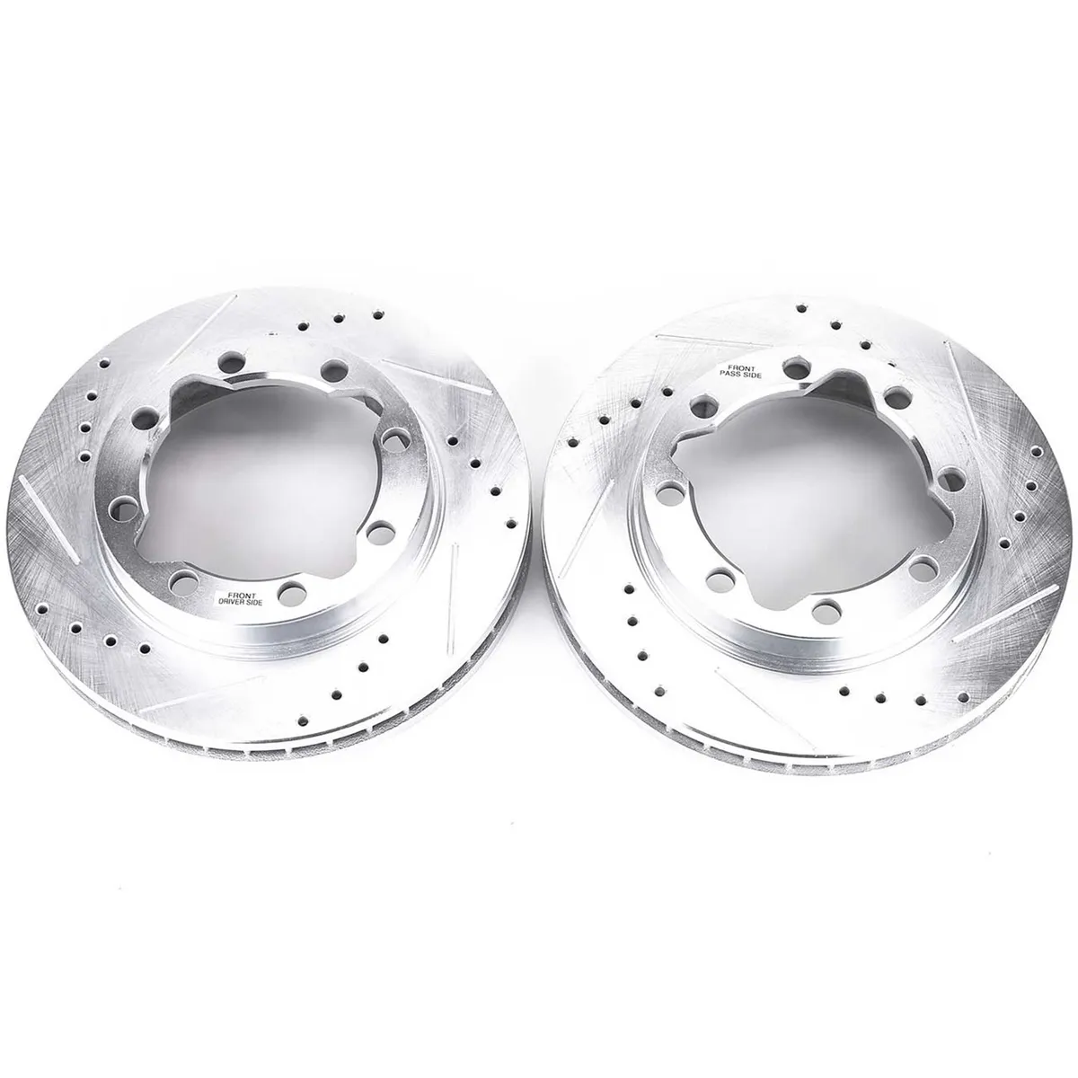 Drilledslotted Rotor Pair Front 2000-92 Chevrolet K3500 1997 Dodge RAM 2500 1996-94 Dodge RAM 2500 199 product image