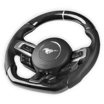 Drake Muscle Drake Muscle Cars Steering Wheel - Carbon Fiber