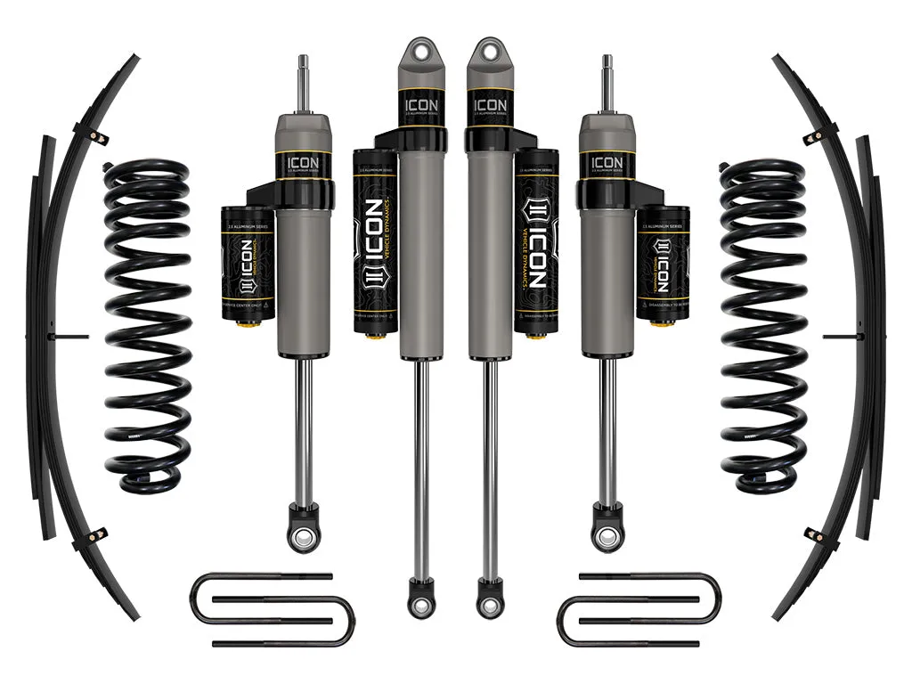 ICON 2011-2016 Ford F-250/F-350 Super Duty 4WD Diesel, 2.5" Lift, Stage 3 Suspension System w/ Expansion Packs product image
