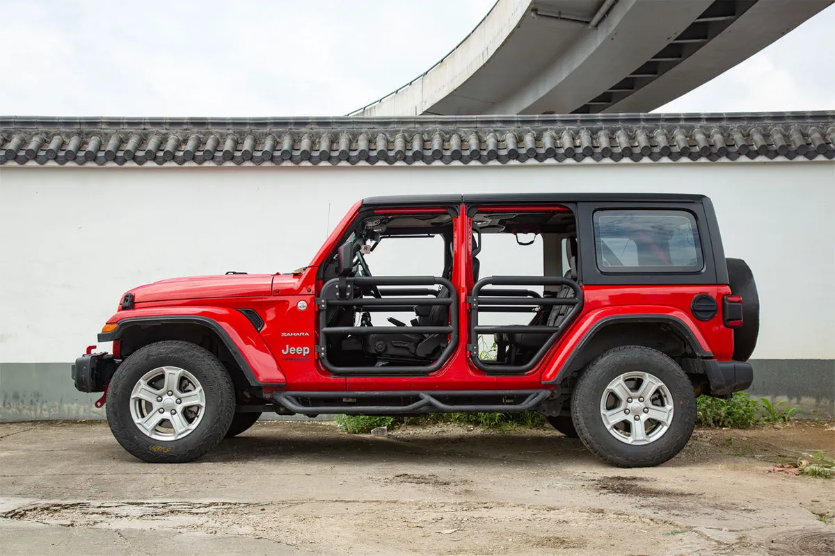 Offroad Tube Door with Side View Mirror for Jeep Wrangler JL & Gladiator JT product image