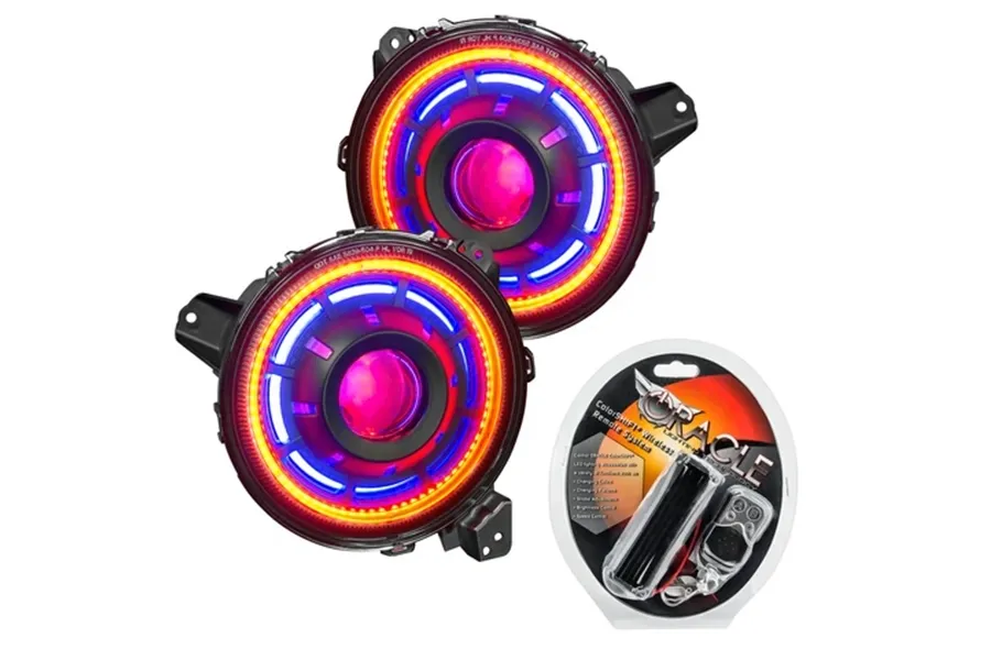 ORACLE Lighting Oculus™ ColorSHIFT Bi-LED Projector Headlights for Jeep JL / Gladiator JT product image