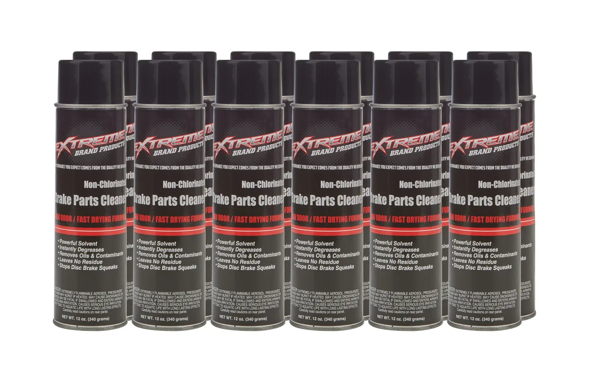Extreme Racing Oil Brake/Parts Cleaner 12 x 20oz Cans