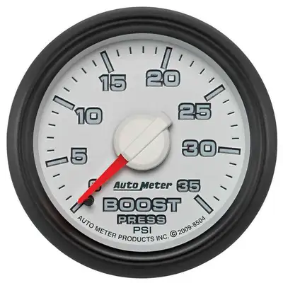 AutoMeter Gauge, Boost, 2 1/16", 35psi, Mechanical, RAM Gen 3 Factory Match