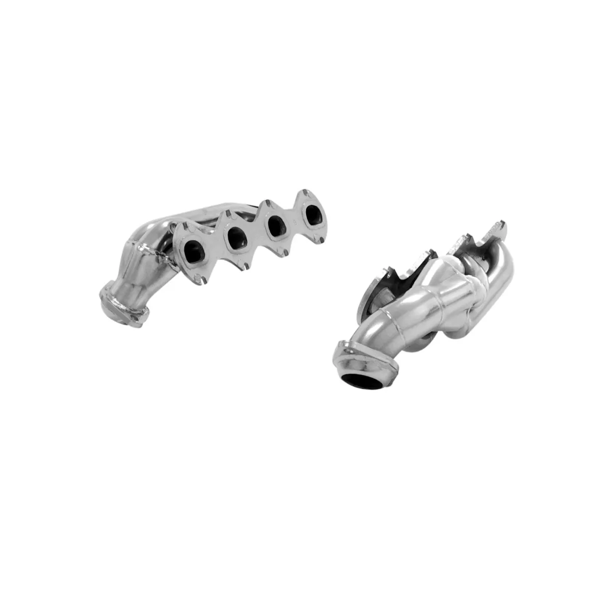 05-10 Ford F150 F250 Expedition 5.4L V8 Shorty Header 1-5/8in Primary 16 Gauge Tubing 3/8in Flange Silver Ceramic Coating CARB Certified 409S Stainless Steel product image