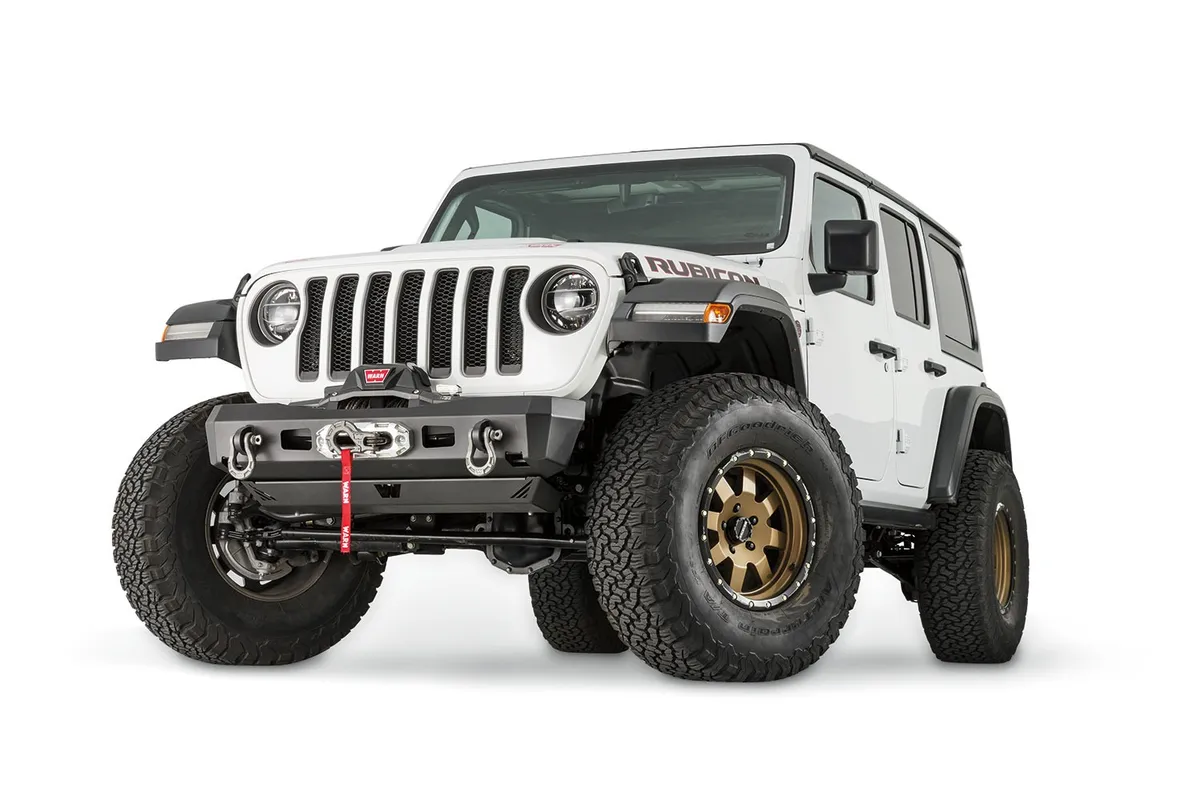 Winch Ready Elite Stubby Bumper For Jeep JL Elite Series Rated To 12000 Lbs product image