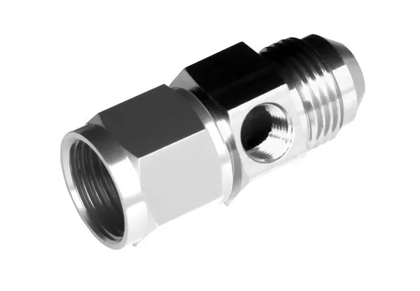 Redhorse Performance 04 Male to 04 Female An/Jic With 1/8 Npt in Hex Clear