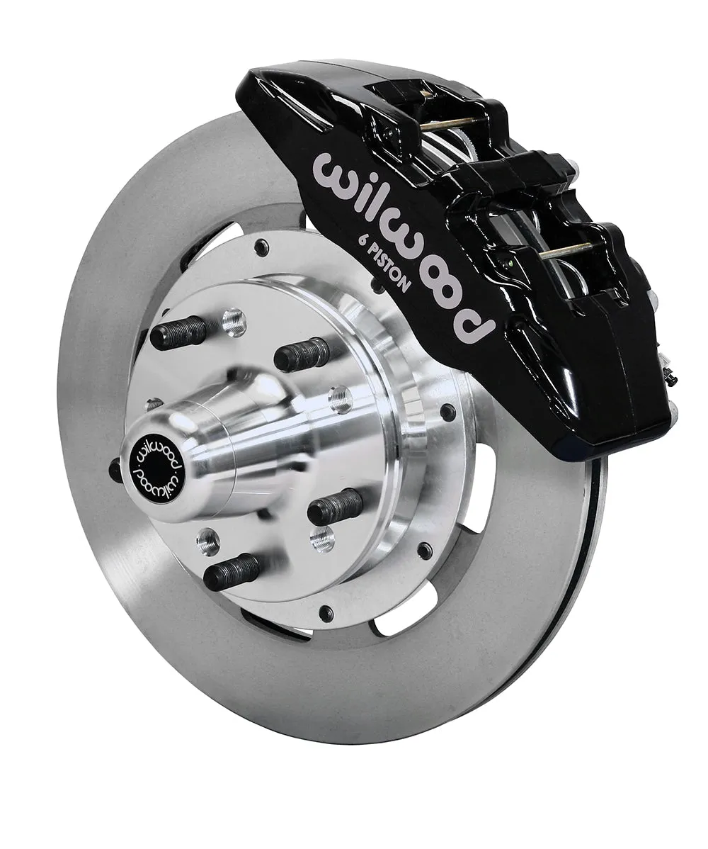 1965 - 1972 Chrysler, Dodge, Plymouth Forged Dynapro 6 Big Brake Front Brake Kit (Hub) - 140-15198 product image