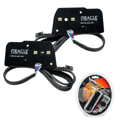 Oracle Lighting Oracle Lighting 2021-2022 Ford F-150 Colorshift Rgb+w Headlight DRL Upgrade Kit