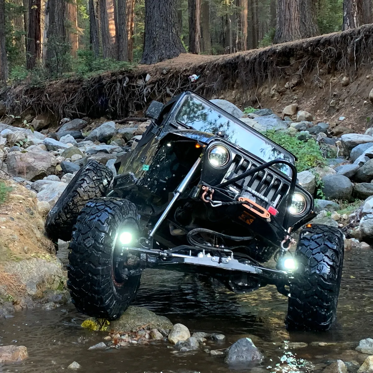 Diamond Series High Clearance Front Fenders for Jeep TJ Wrangler product image