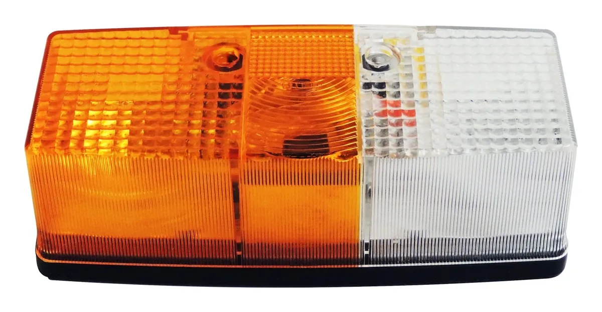 Crown Automotive Jeep Replacement 56003011 Front Left Parking Lamp for 1987-1995 Jeep YJ Wrangler, Export Only product image
