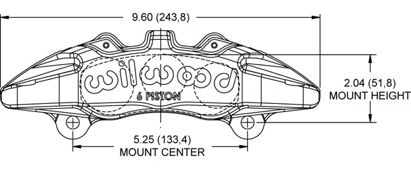 Wilwood CALIPERDP61.381.001.00.810 ROTOR product image