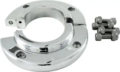 Borgeson Borgeson - Steering Column Mount - P/N: 909008 - Steering column split swivel floor mount. Polished aluminum. Fits 2 in. diameter steering columns.