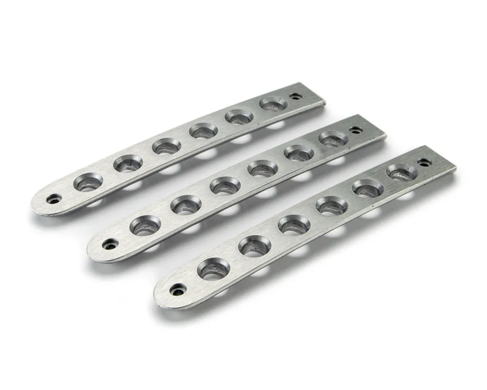 DV8 Offroad D-JP-190015-AL-3 Aluminum Door Handle Inserts; 3-Pieces product image
