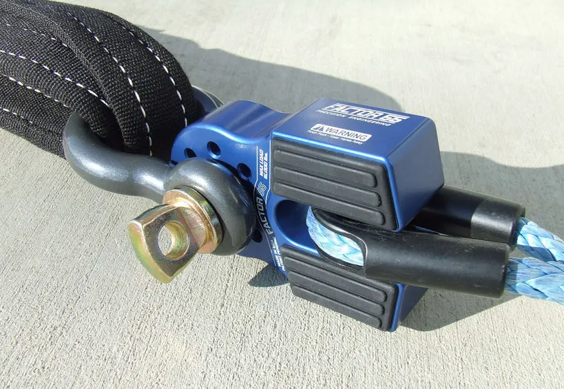 Factor 55 00050-03 Flatlink Winch Shackle Mount -- Yellow product image