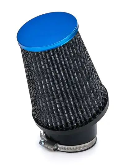 otr filters Filter Air Kart Asphalt 2.437in Inlet 4in Blue