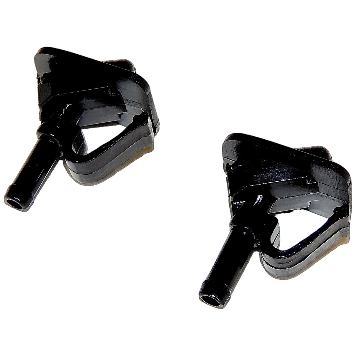 Crown Automotive Jeep Replacement 55156728K Front Windshield Washer Nozzle Set for Jeep 2001-2012 TJ, JK Wrangler, L and R product image