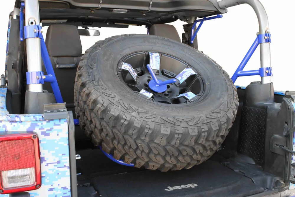 Wheels and Tires 2007-2018 Tire Carrier Internal, for 2 Door Models Black product image