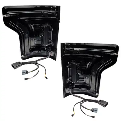 Oracle Lighting ORACLE Lighting Black Series Flush Style LED Tail Lights for 2015-2020 Ford F-150