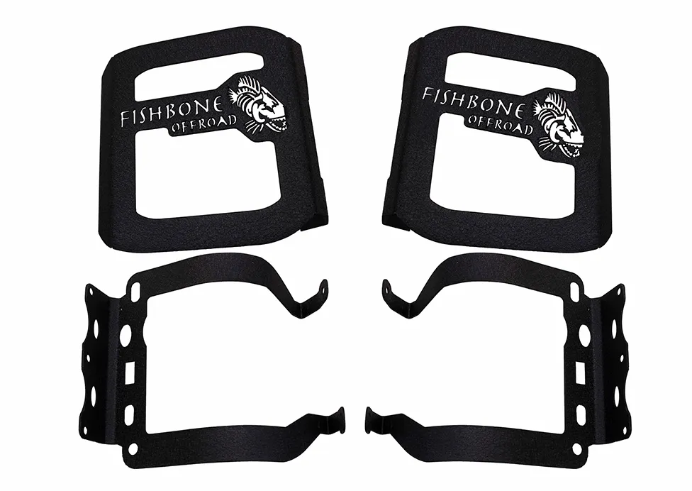 Fishbone Offroad Tail Light Guards for 2018 & Up Jeep Wrangler FB21119 product image