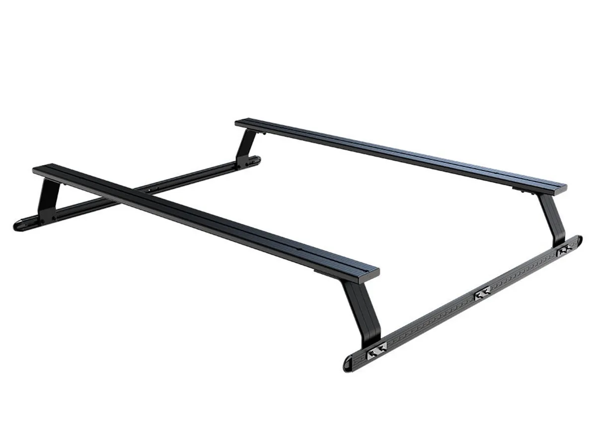 Double Load Bar Kit; Incl. 2 Roll Top Leg Mount; 1575mm Roof Load Bar Set; 1200 L Bakkie Load Bed Track; product image