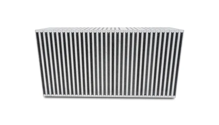 Vertical Flow Intercooler Core; 22 in. Core Width; 6 in. Core Thickness; 11 in. Height; 6061 Aluminum; product image
