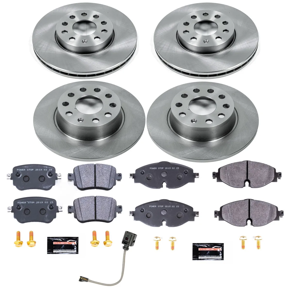 Track Day Spec Kit-Stage 2 Kit For Spec Racing Series/Advanced Track Day Enthusiasts: Rotors And Pads-For Use W/Race Tires product image