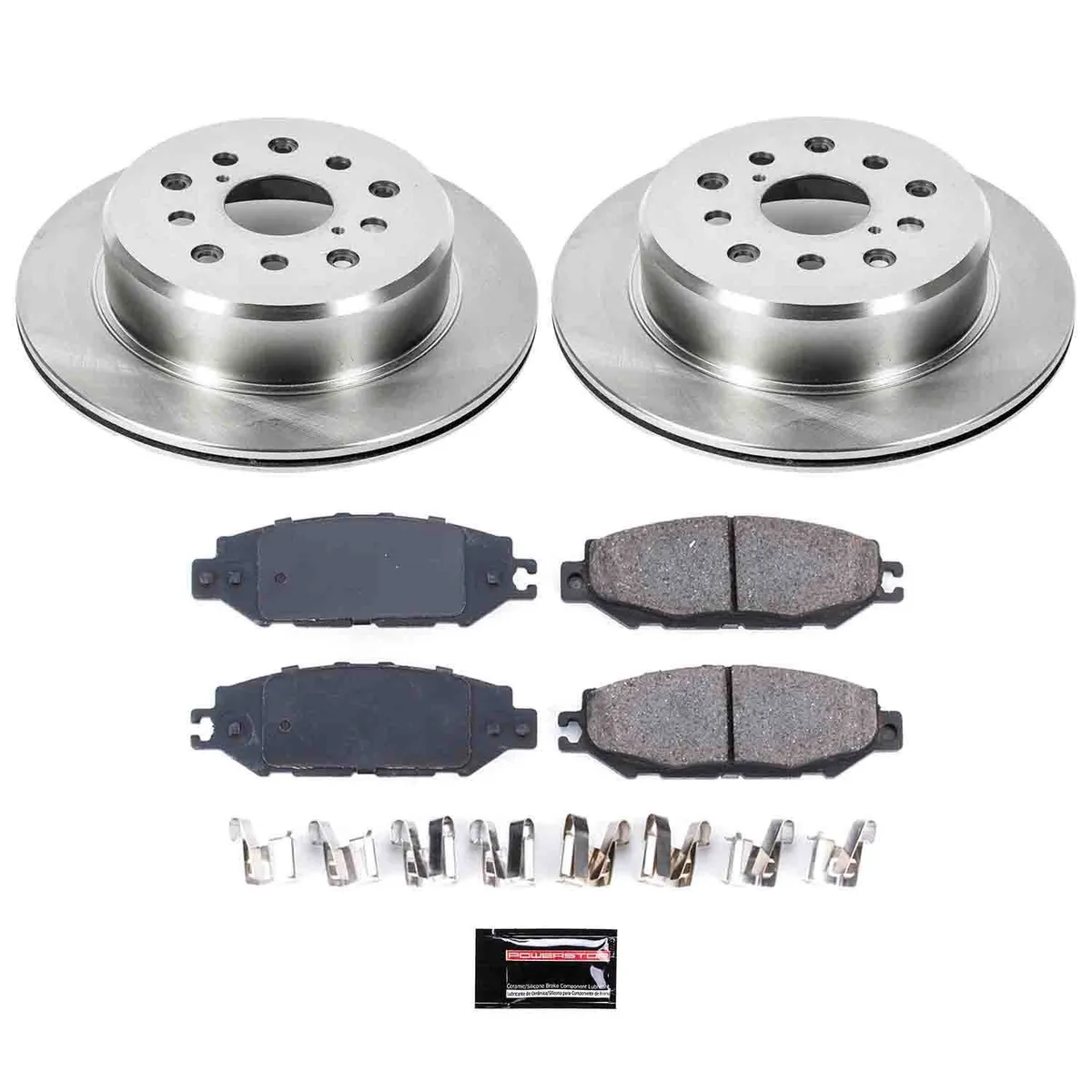 Autospecialty Brake Kit Rear 1993-2000 Lexus Ls400 1999-2000 Lexus Sc300 1992-2000 Lexus Sc400 product image