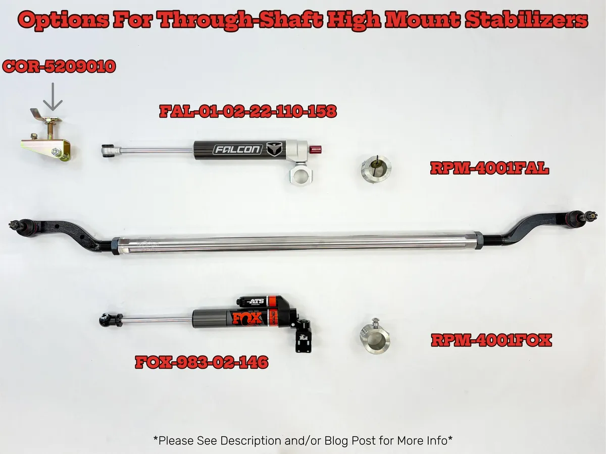 FOX 2.0 ATS Steering Stabilizer- JK/JT/JL 1 5/8 Tie Rod product image