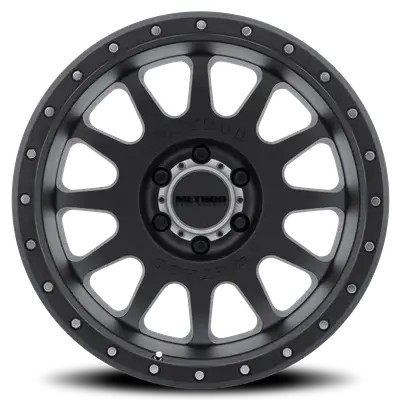 Method Race Wheels Aluminum Wheels 20x10 NV MR605 Bolt Pattern 6 On 139.7 Offset -24 Matte Black MB Method